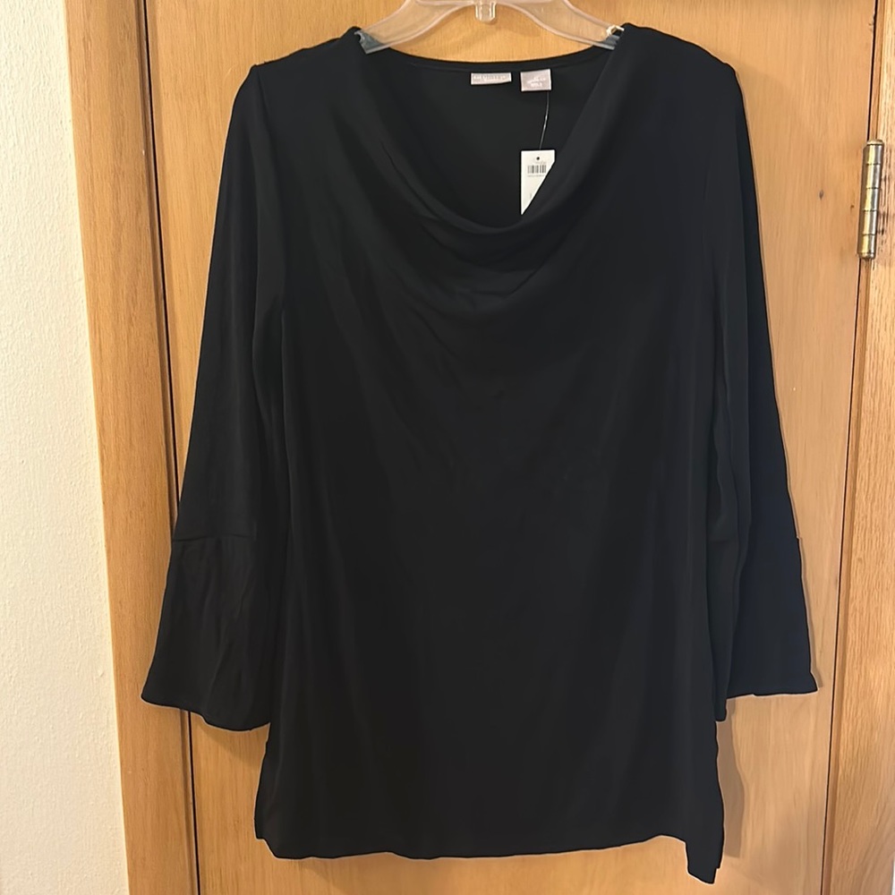 Chico's Black Cowl Neck Tunic